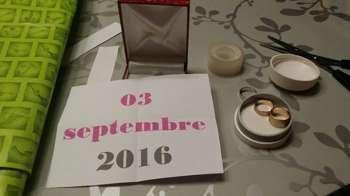Annonce  du mariage - 2