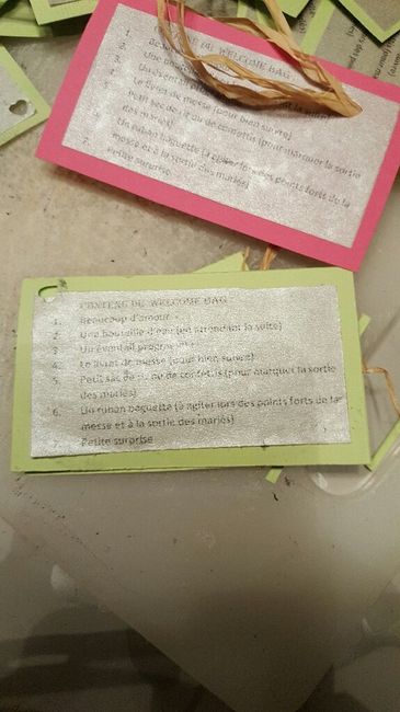 Mes wedding  welcome bag - 1