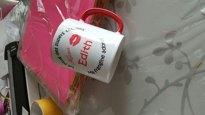 Cadeaux.pour mes dh  et les mugs pour nos témoins - 6