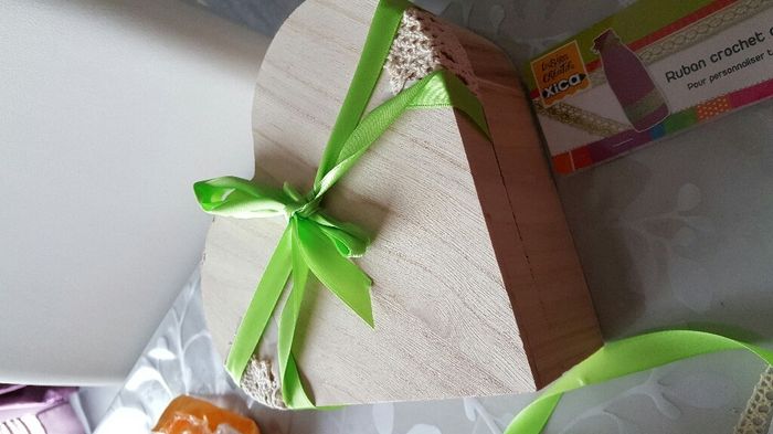 Mon urne diy  et mes petites  boire en coeur diy - 5