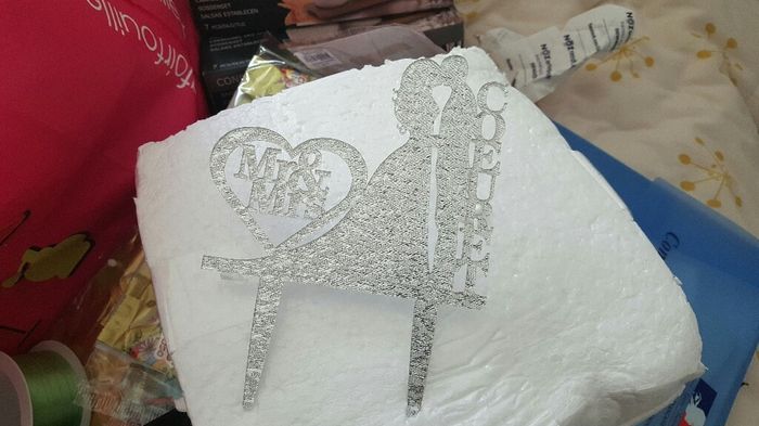 Cake topper personnalisé - 1