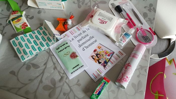 Mes sacs et contenants cadeaux pour nos témoins - 2