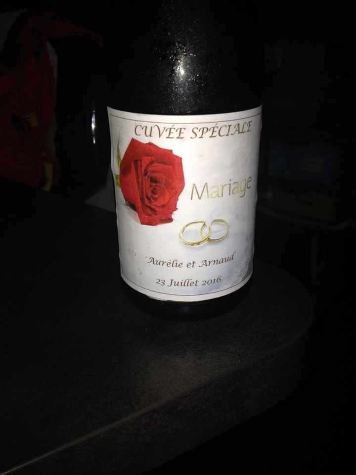 Mes étiquettes de champagne personnalisées - 1