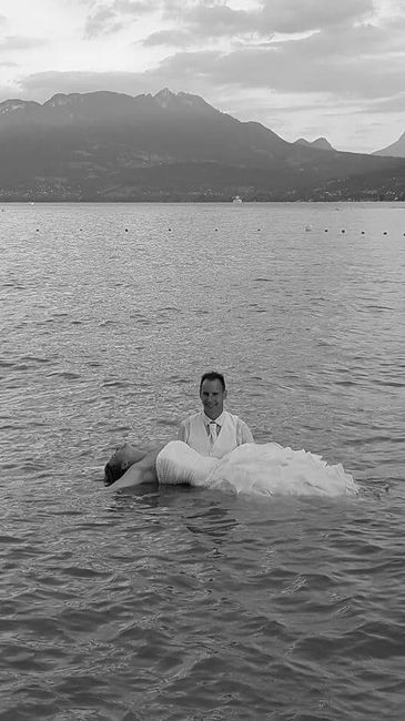 Séance photo "trash the dress" - 2