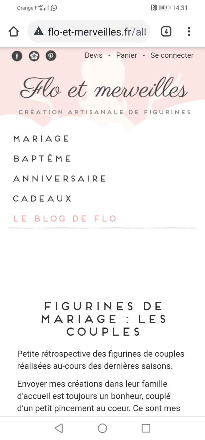 Figurines sur le gâteau 2