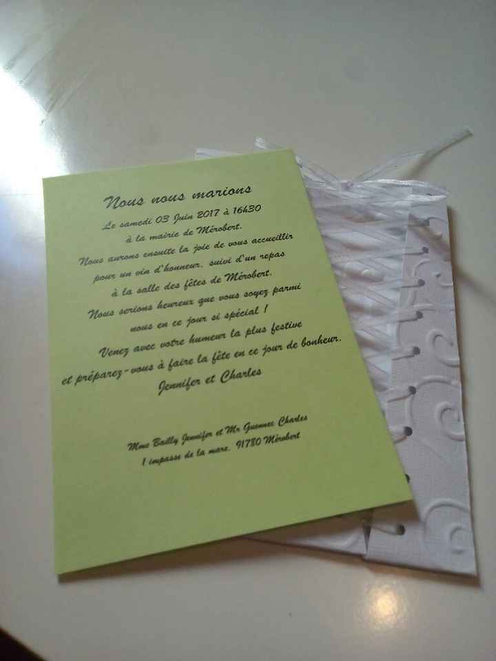 Quand envoyé les faire parts - 2