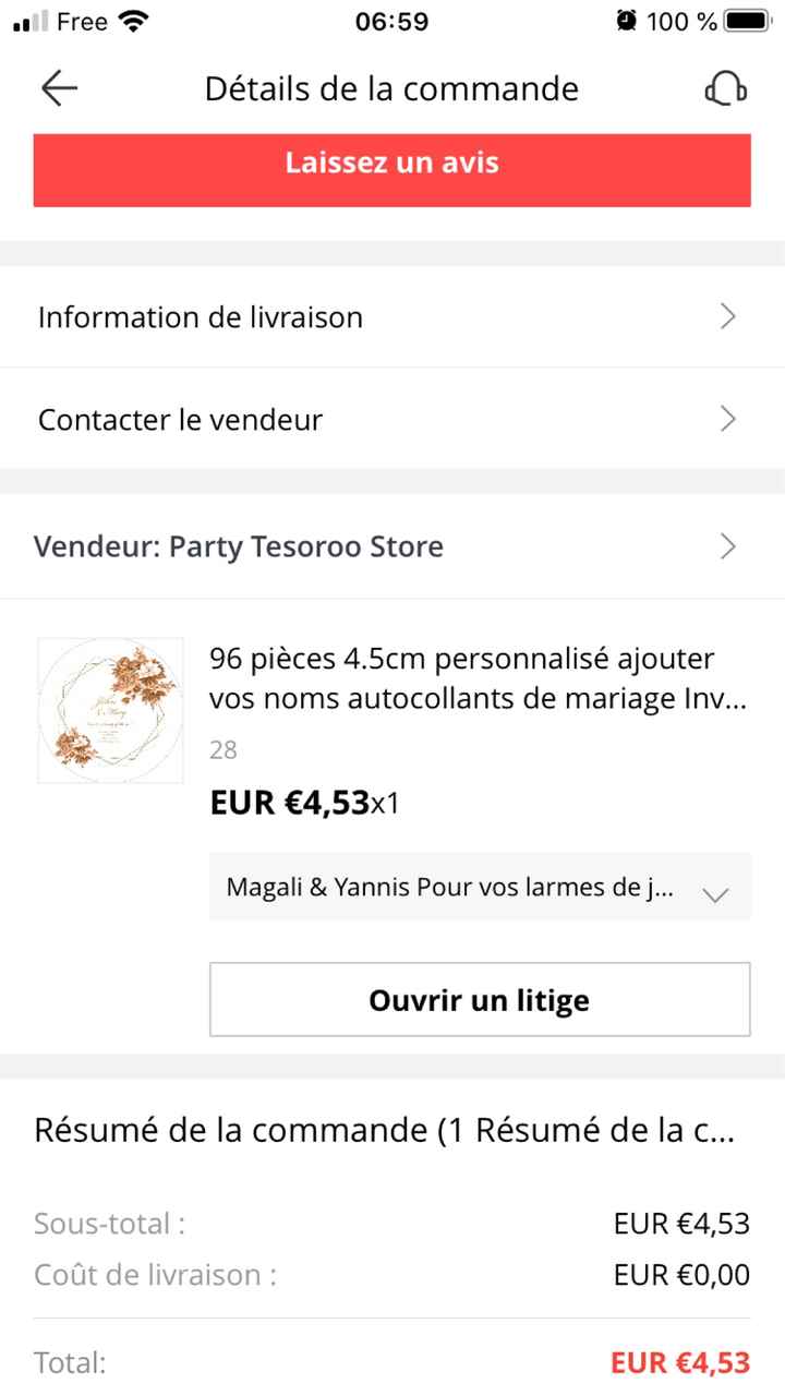 Mouchoirs invités - 1