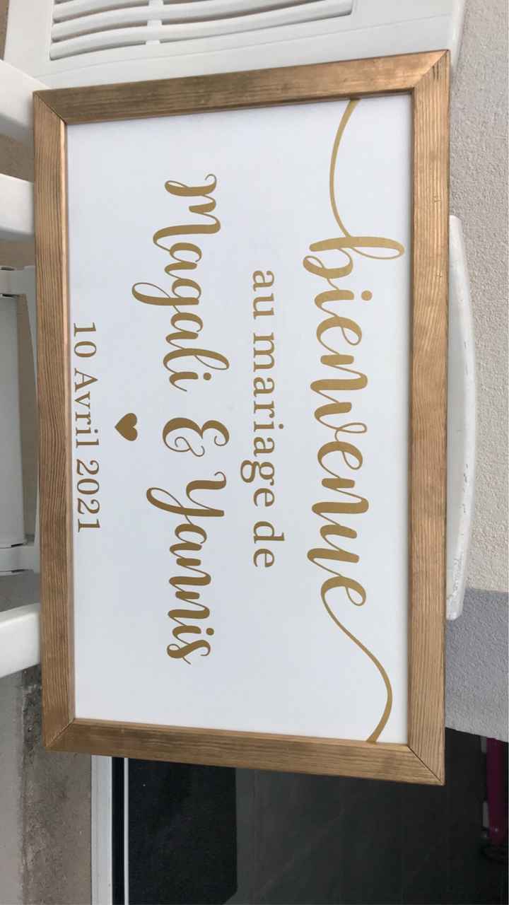 Cadre de bienvenue - 1