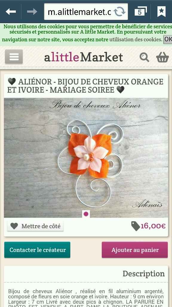 Bijoux de tête - 1