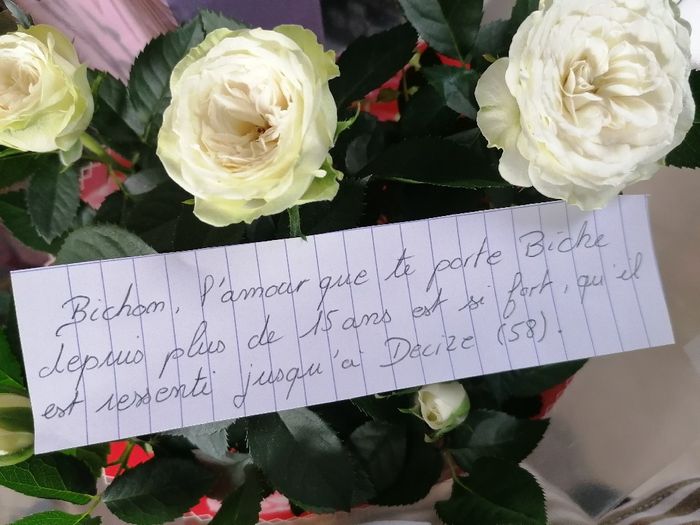 Besoin de votre aide... Encore ! Love note 4
