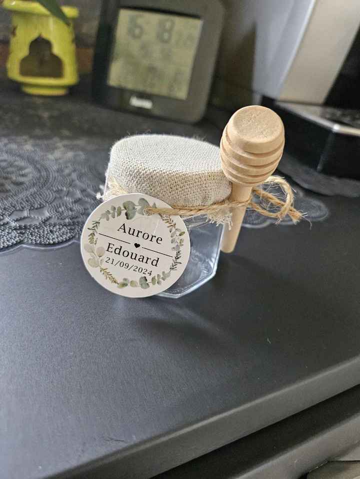 Petits pots de miel : Cadeaux invités 🎁 - 1