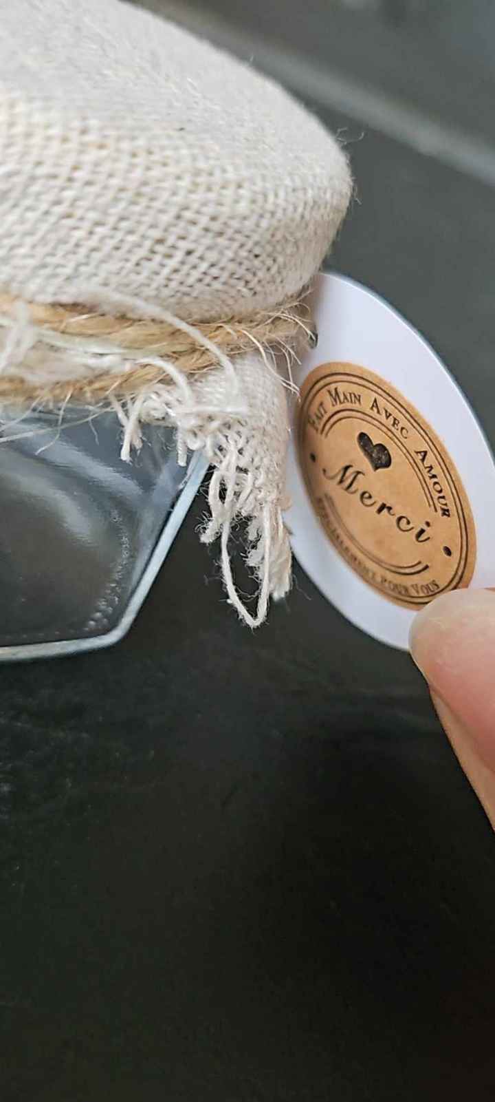 Petits pots de miel : Cadeaux invités 🎁 - 2