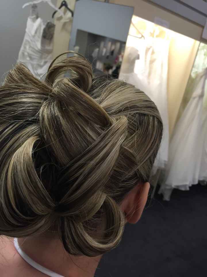 Mon portrait chinois de mariage - La coiffure - 1