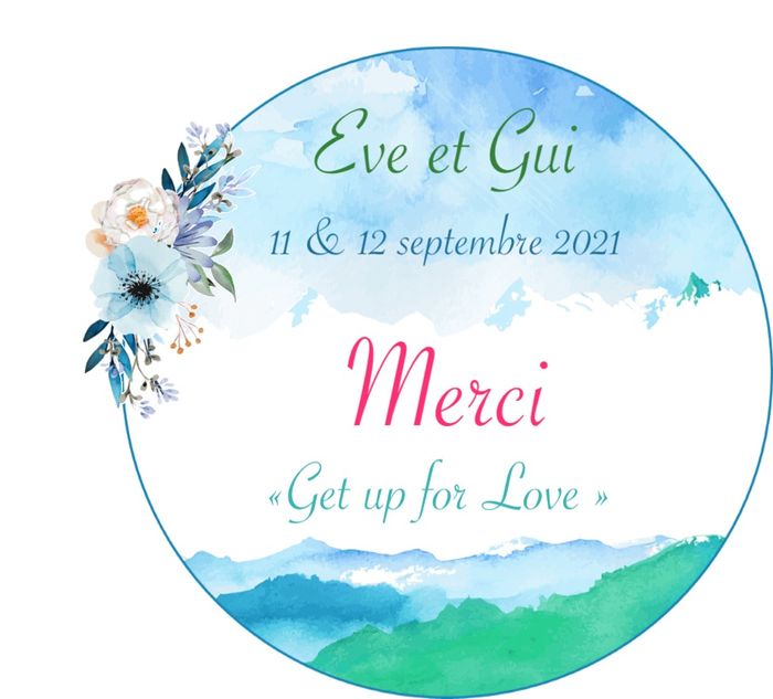 Étiquette pour cadeau 1