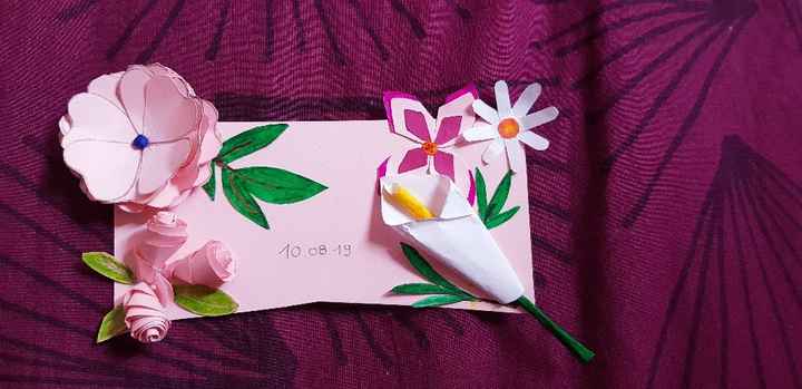 Fleurs origami - 1