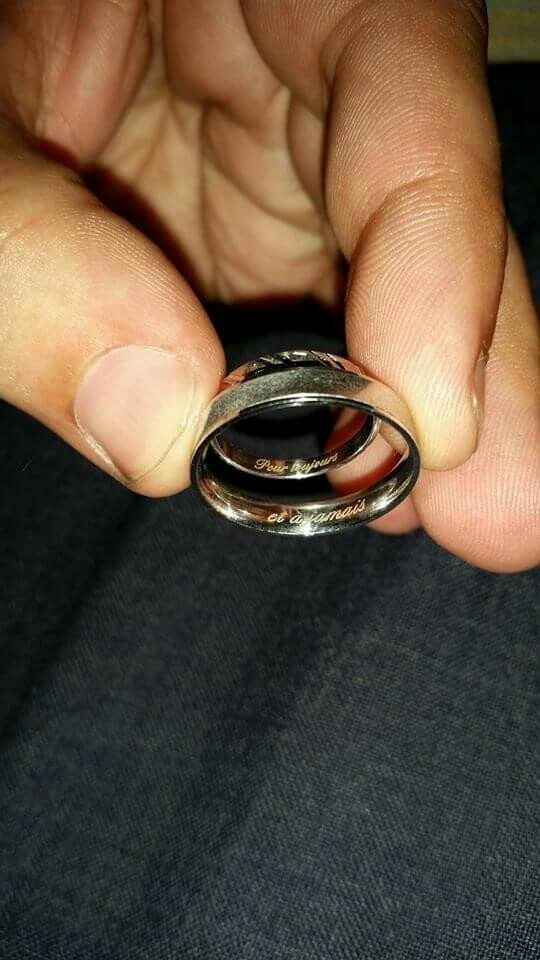 Alliance homme argent montrez moi - 2