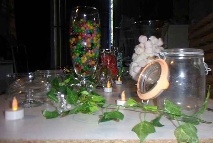 Deco 1er essaie : candy bar - 1