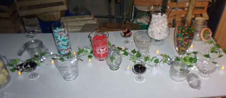 Deco 1er essaie : candy bar - 1