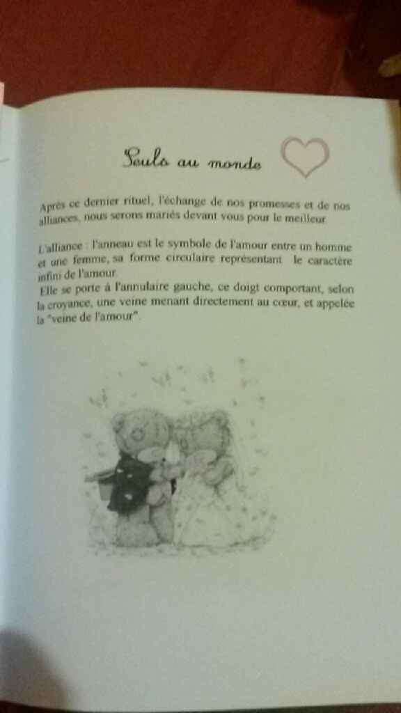 Livret de cérémonie laïque - 9