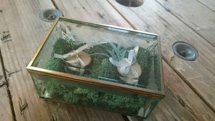 Boite à alliance en verre - 1