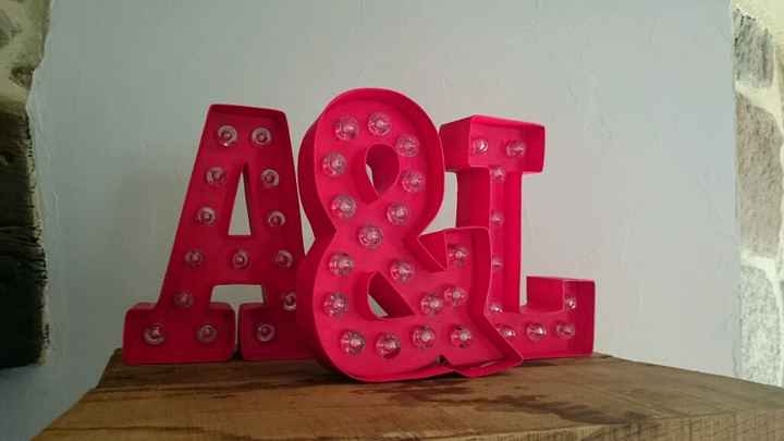 Début des diy: les lettres lumineuses - 2