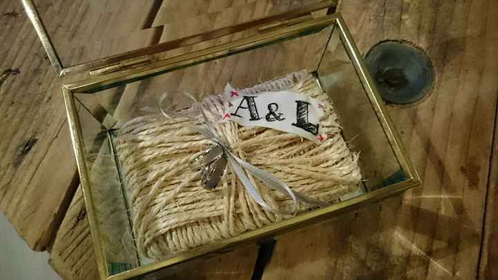 Diy boîte à alliances - 1