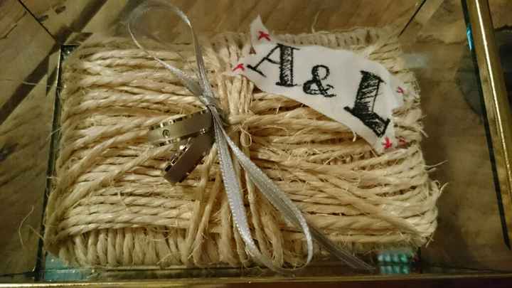 Diy boîte à alliances - 2