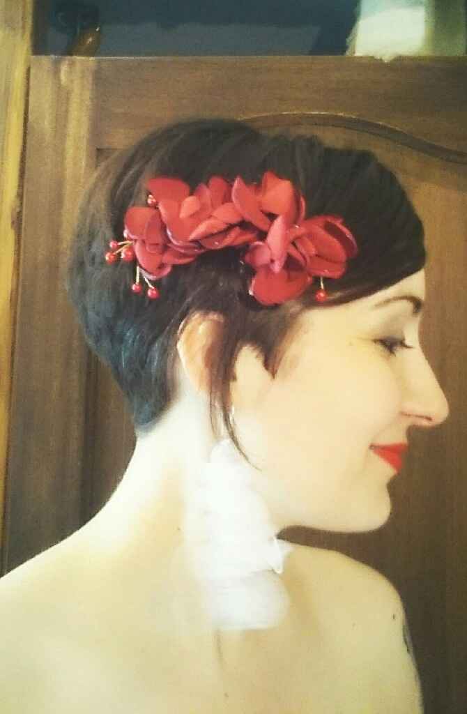 Essai maquillage + coiffure cheveux court - 4