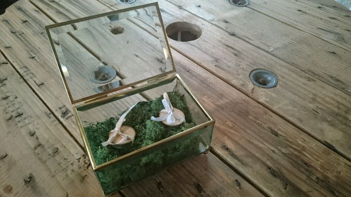 Boite à alliance en verre - 2