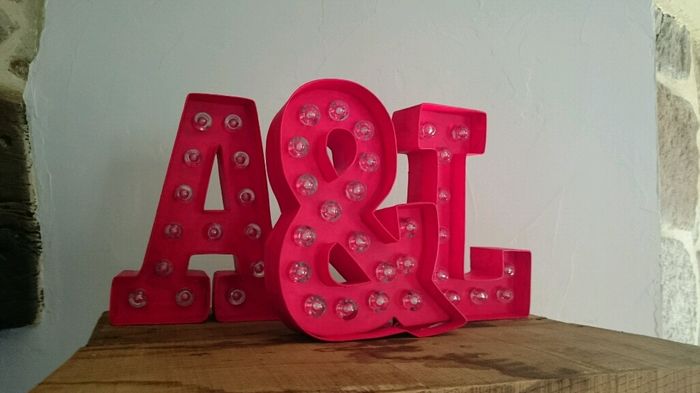 Début des diy: les lettres lumineuses - 2