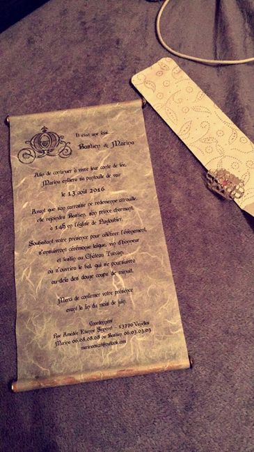 Combien payez vous vos faire-part? - 2