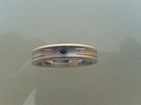 Bague de fiancaille de chéri
