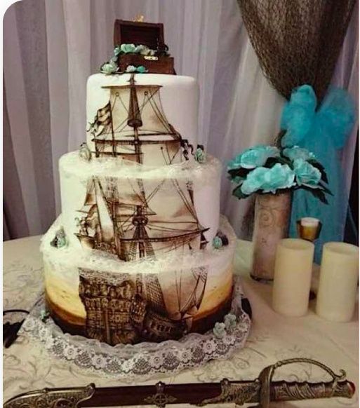Le wedding cake :