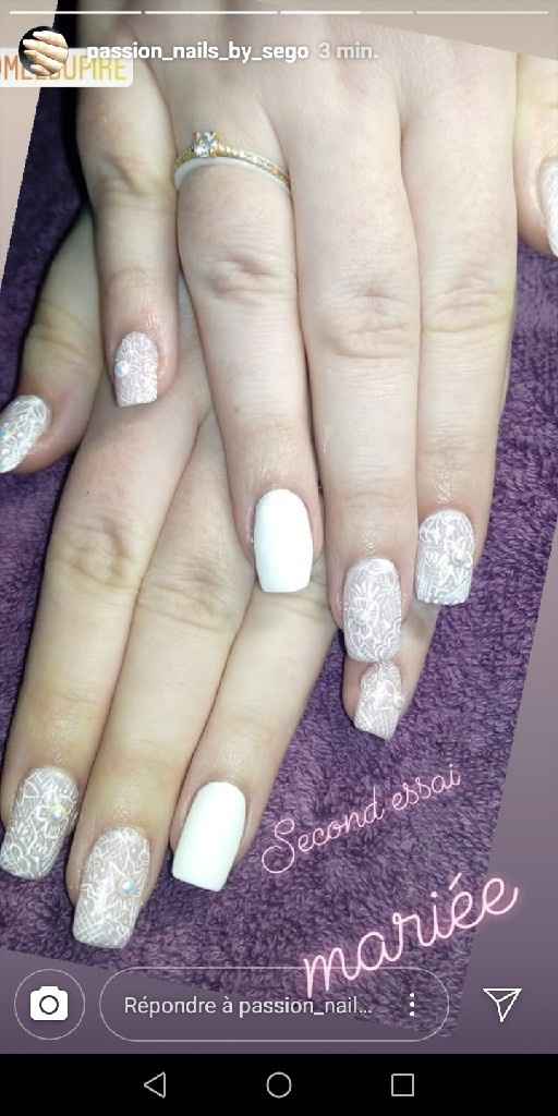 2eme essais ongles - 2