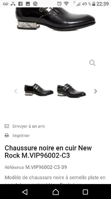 Tenue de Mr pour le jour j - 3
