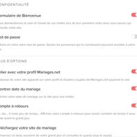 Site mariage - 1