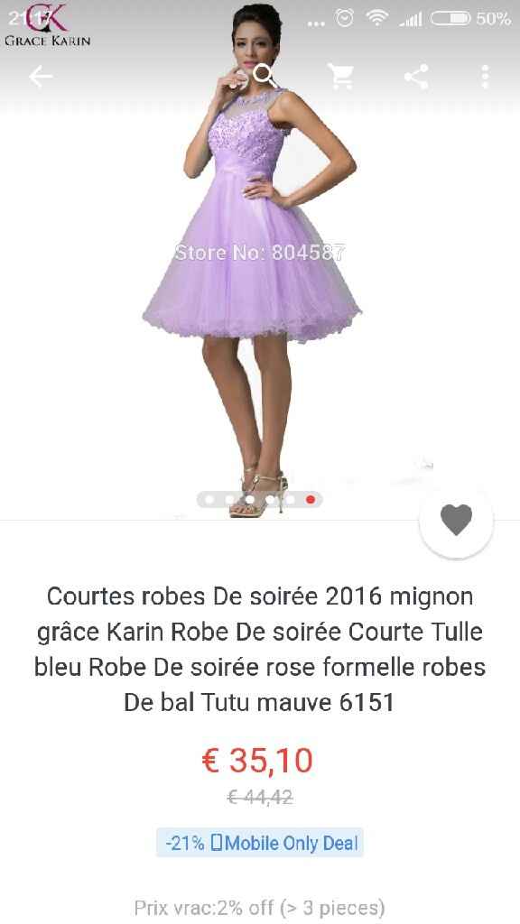 Ou trouver une robe parme ? - 2