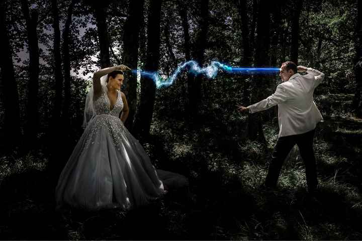 Reportage de notre Mariage Star Wars - Harry Potter - 1