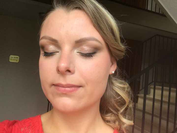 Coiffure et essai maquillage - 1