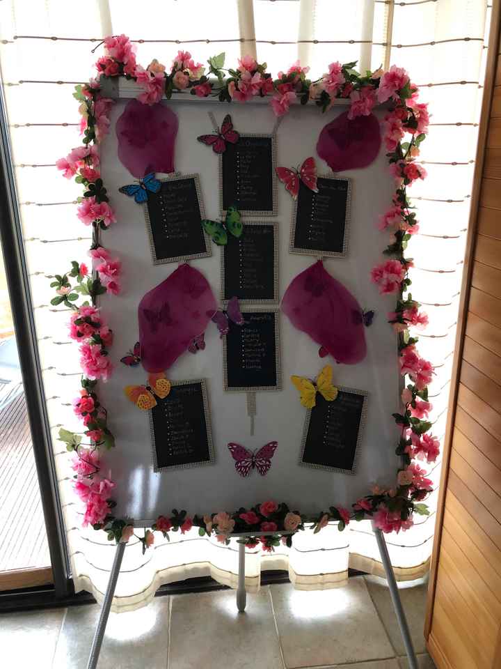 Plan de table 🦋 qq peu modifié 😊😊😊 - 1