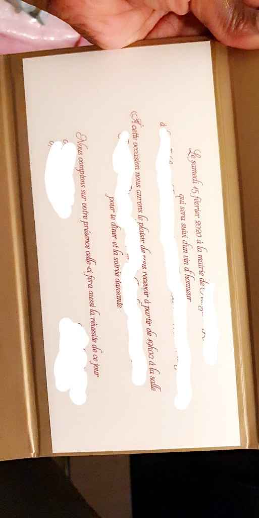 Faire-parts envoyés trrrooppp happy il reste 53 jours 🥰🥰🥰🥰🥰❤❤❤ - 3