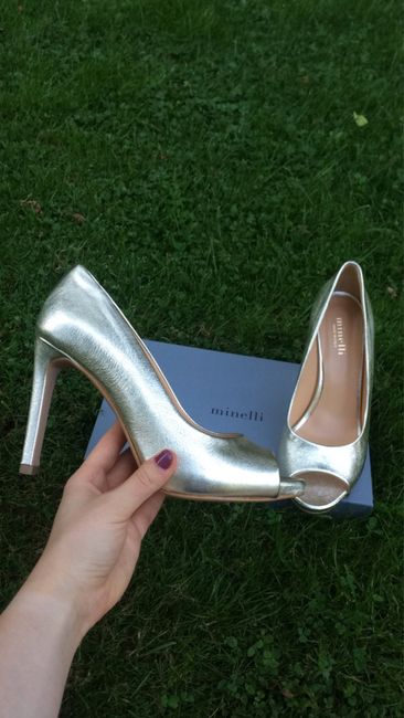 Mes chaussures pour le jour J.... - 1
