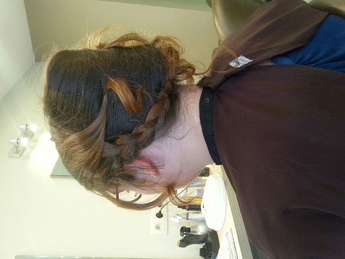 Premier essais chignon - 2