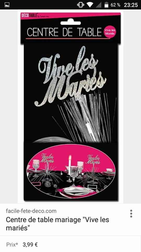 NOS centre de table 