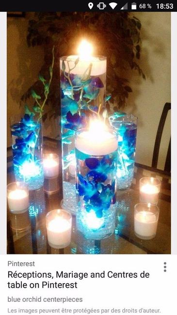 Idée centre de table