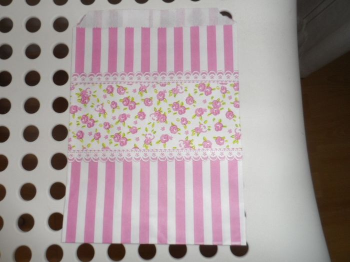 Pochettes pour candy bar 