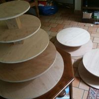 Support à petits gateaux