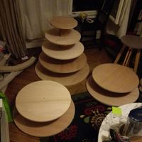 Support à petits gateaux