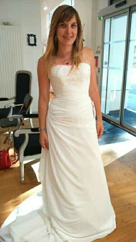 Premier essaie robe :)
