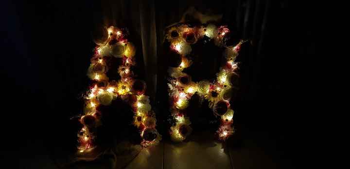 Diy du jour, lettres fleuris et lumineuses - 2